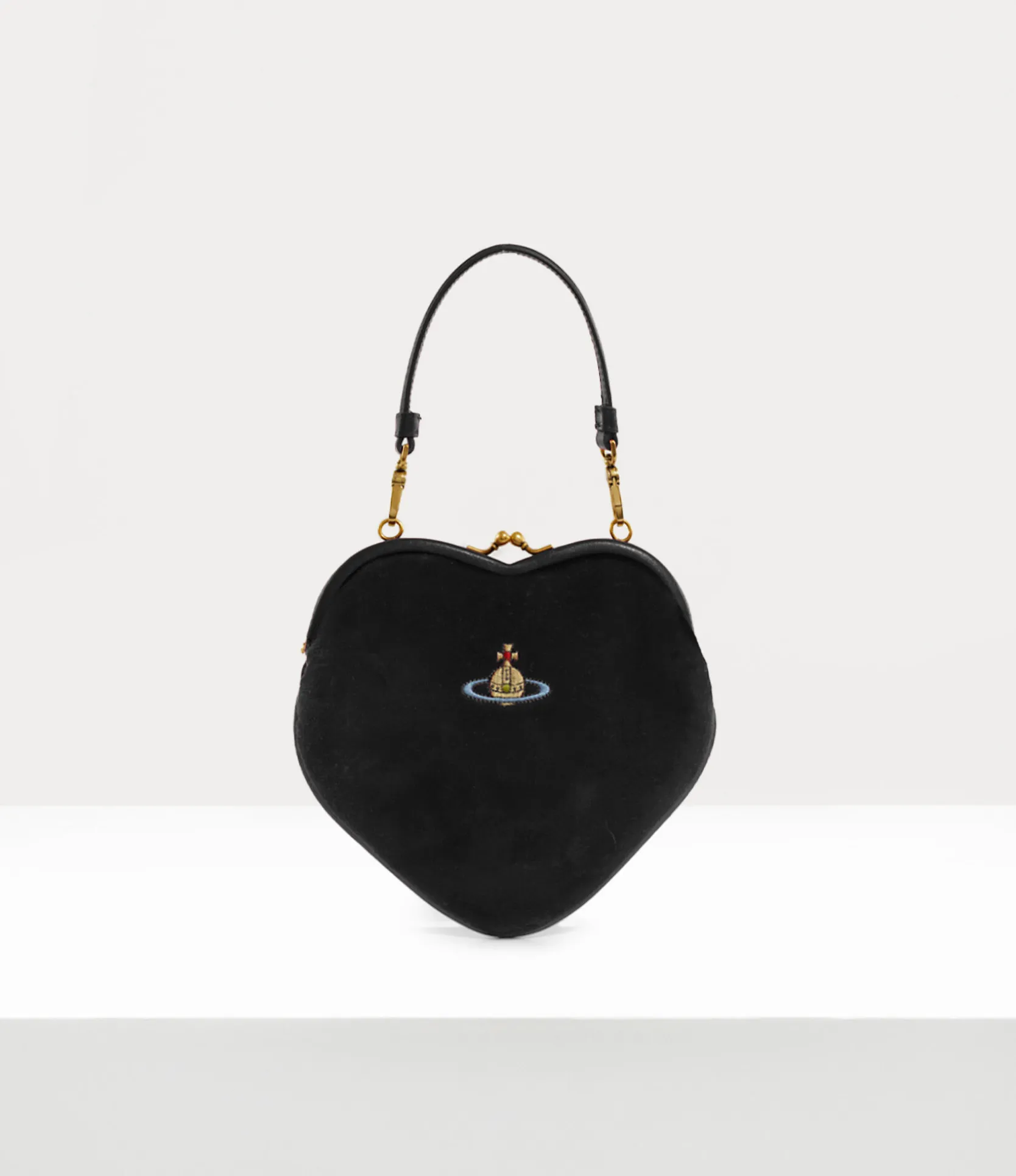 Belle Heart Frame Purse