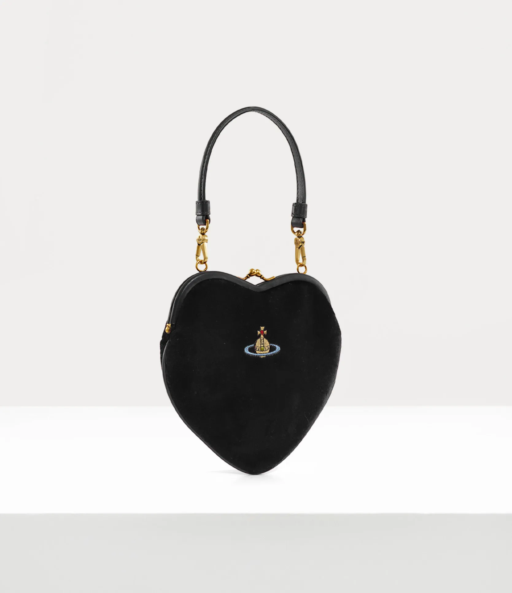 Belle Heart Frame Purse
