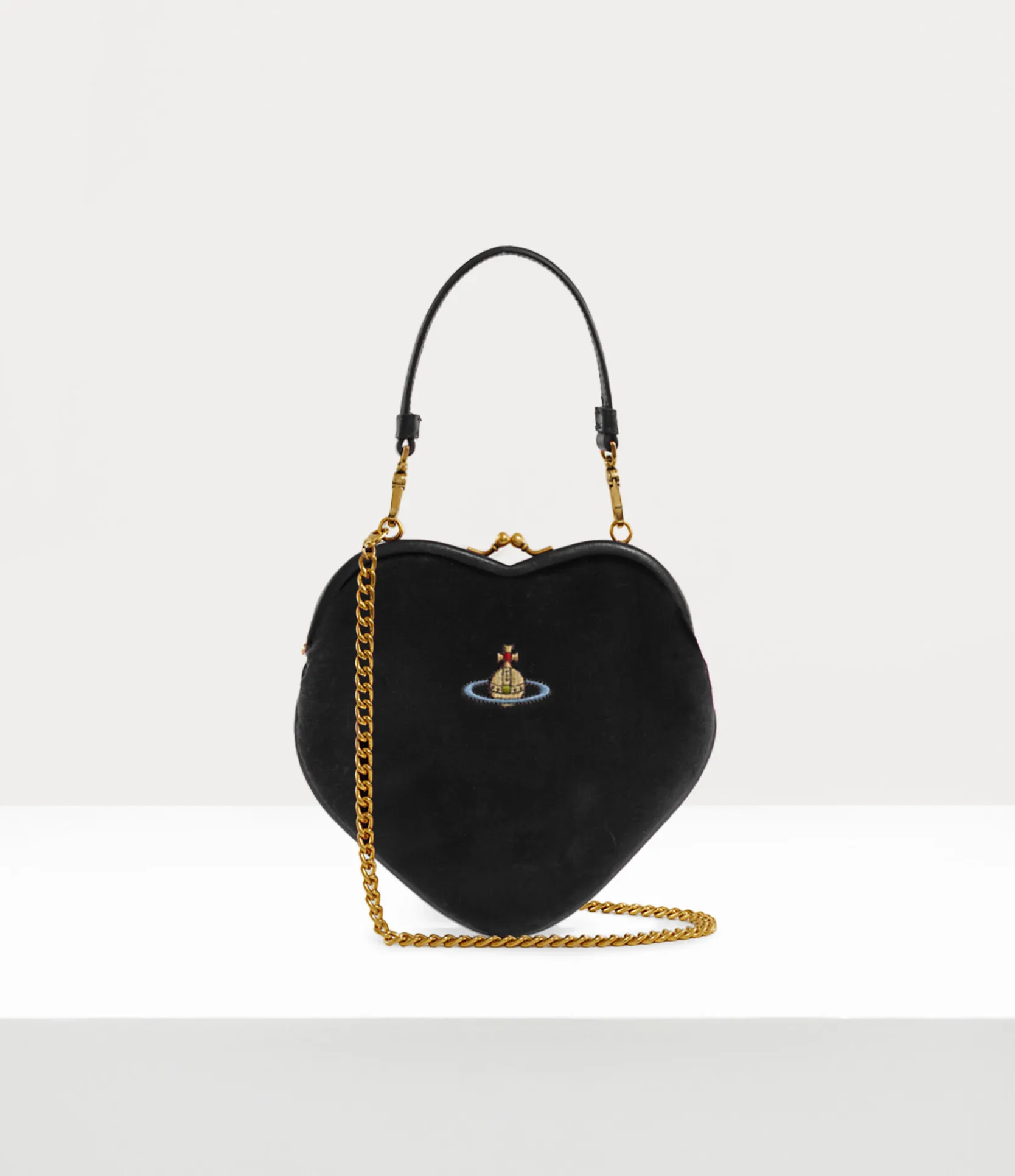 Belle Heart Frame Purse