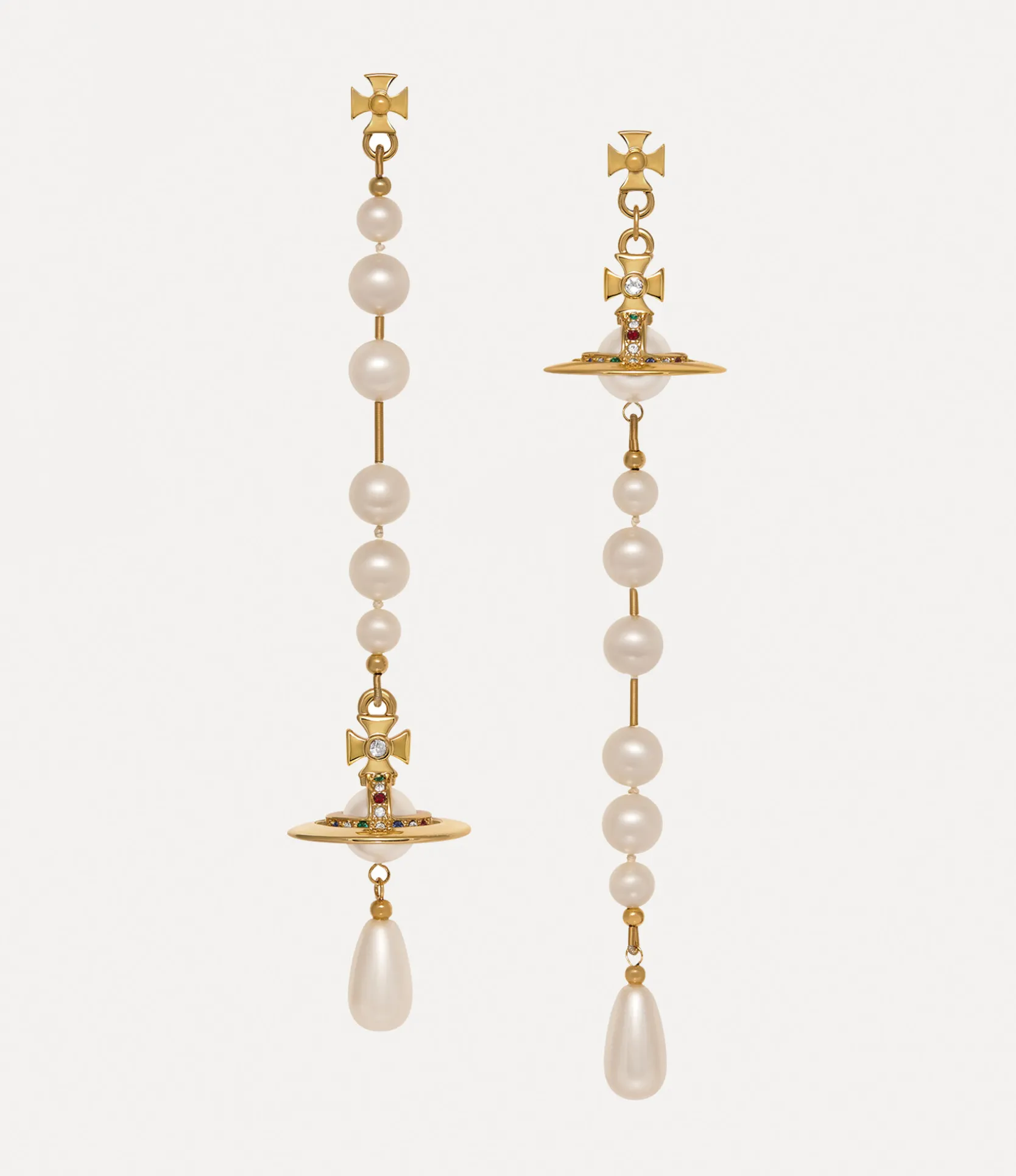 Broken Pearl Earrings
