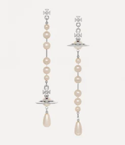 Broken Pearl Earrings