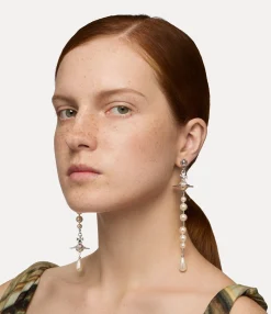 Broken Pearl Earrings