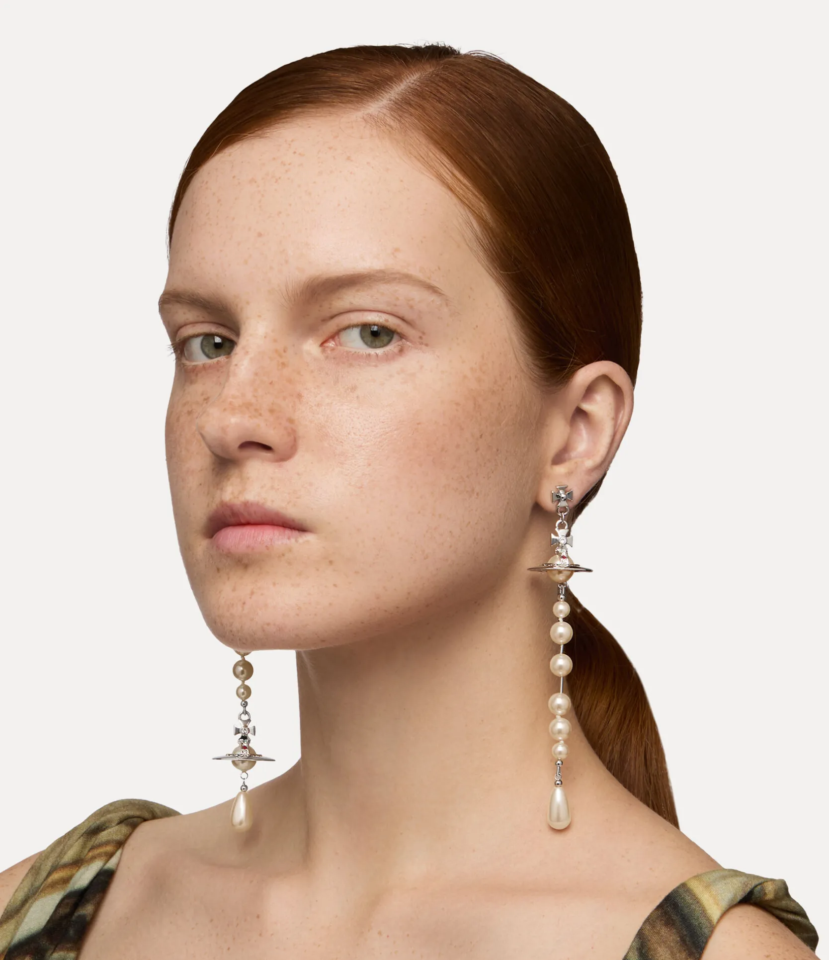 Broken Pearl Earrings