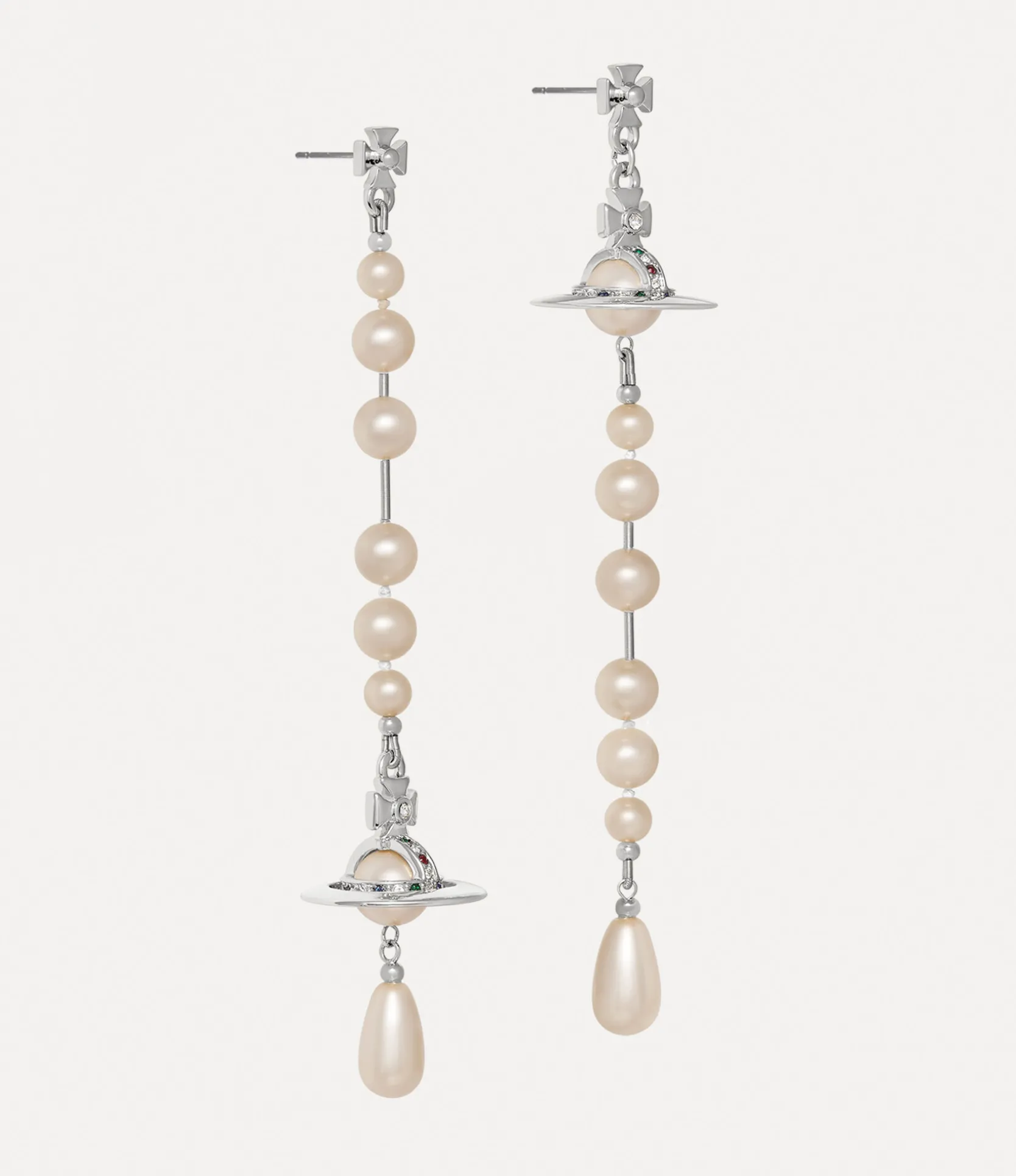 Broken Pearl Earrings