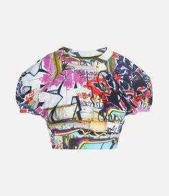 Cropped Football T-shirt