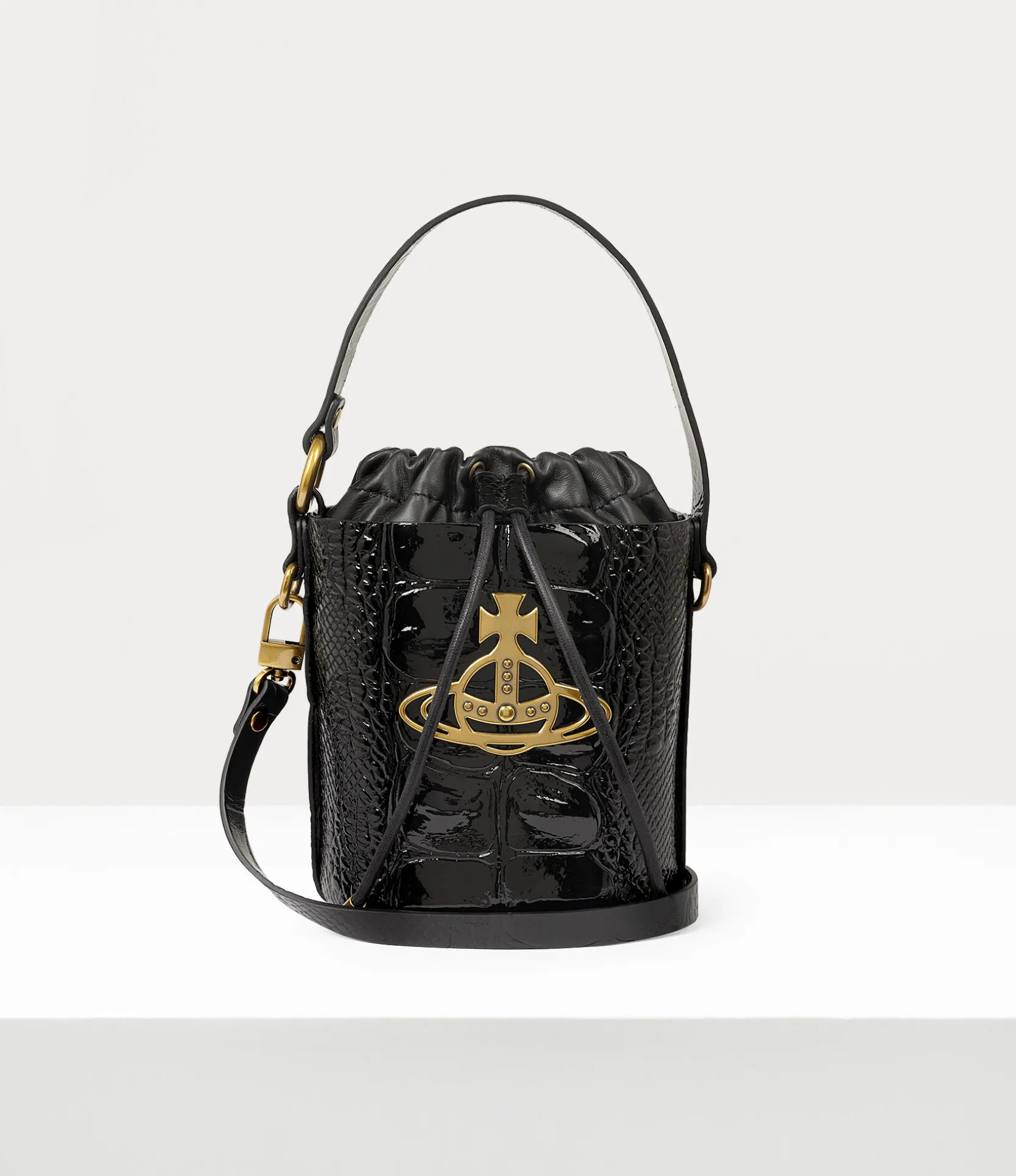 Daisy Drawstring Bucket Bag
