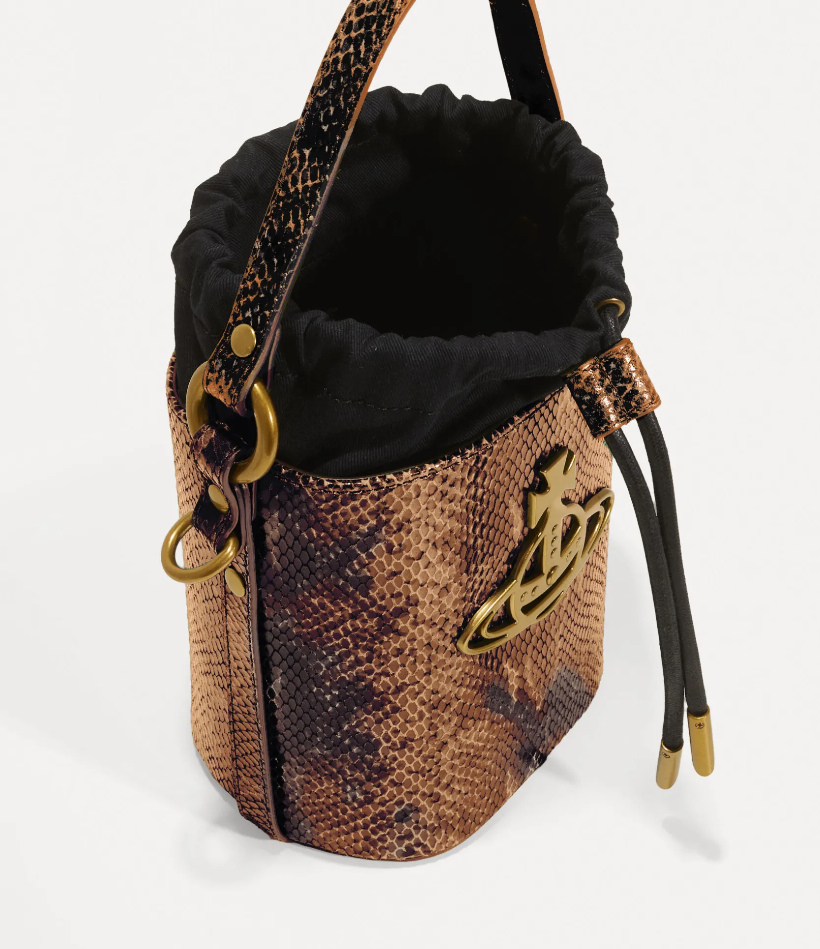 Daisy Drawstring Bucket Bag