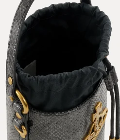 Daisy Drawstring Bucket Bag