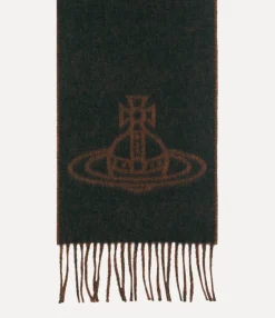 Double Logo Scarf