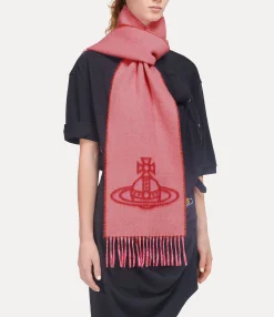 Double Logo Scarf