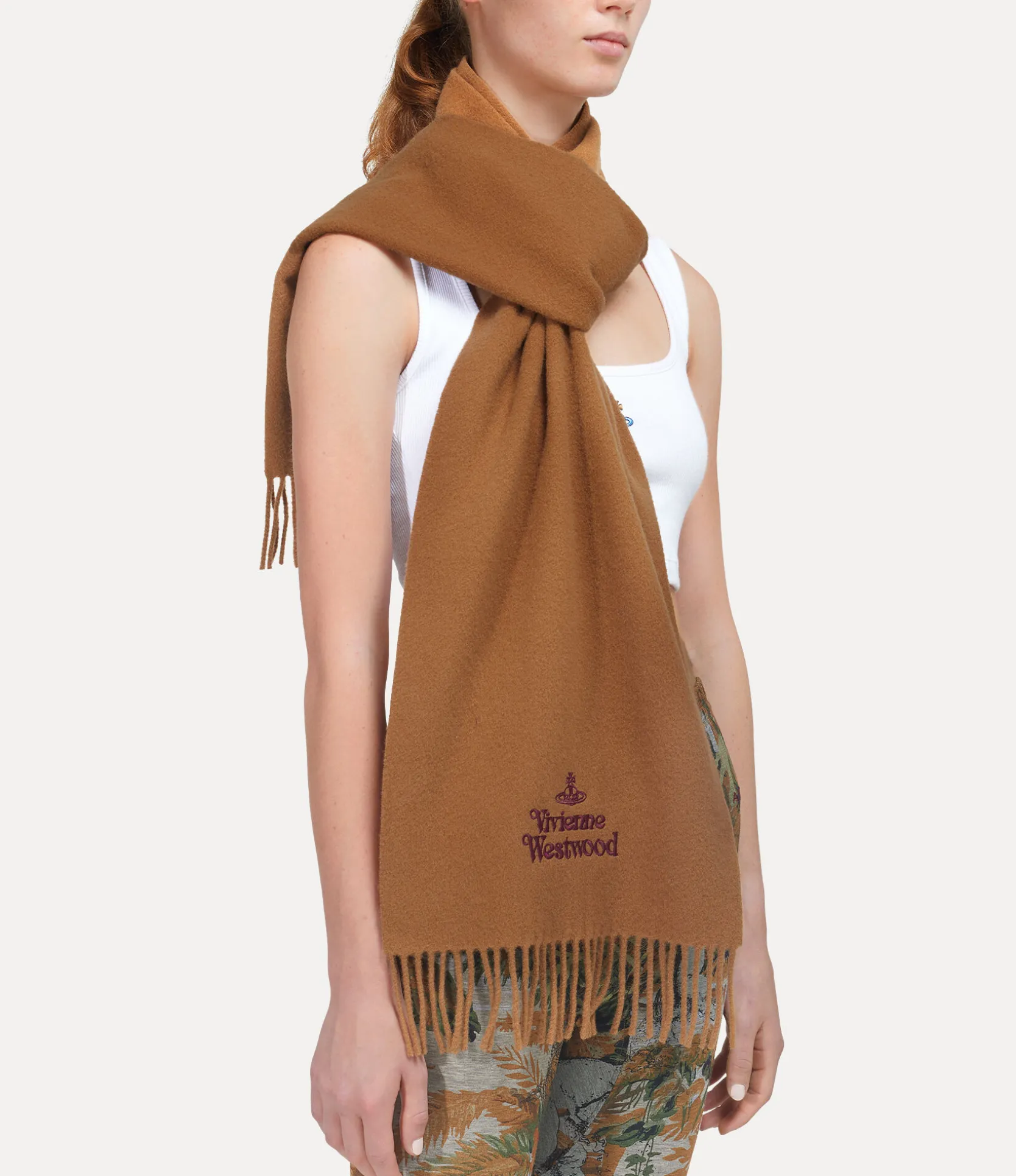 Embroidered Scarf