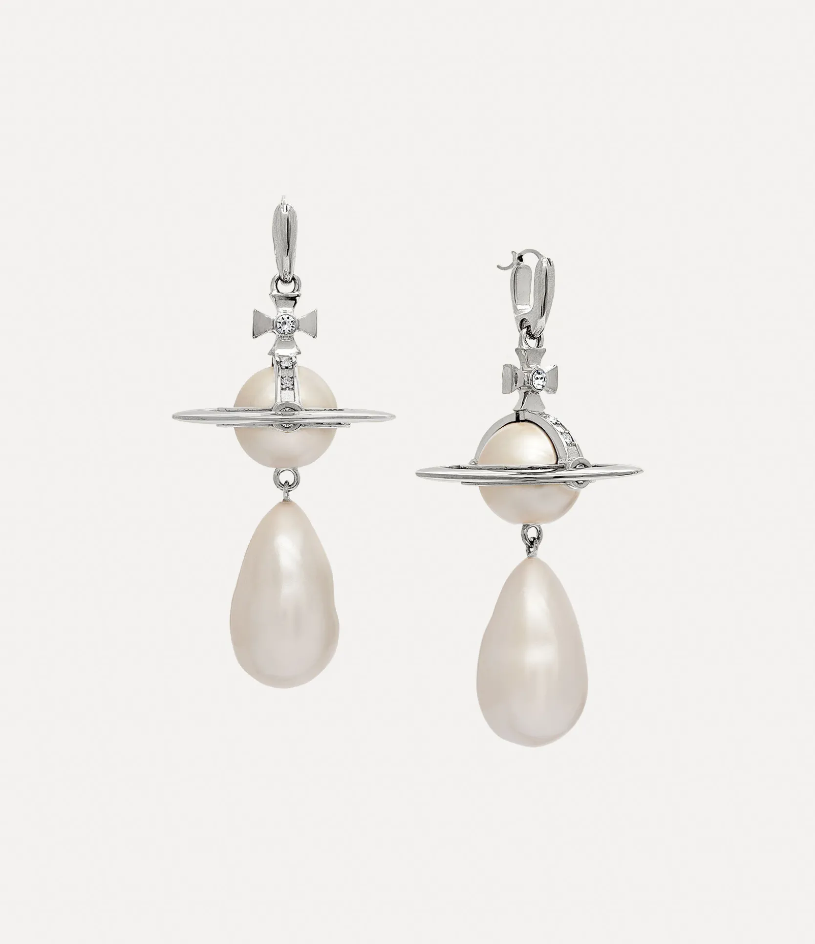 Giant Pearl Drop Earrings