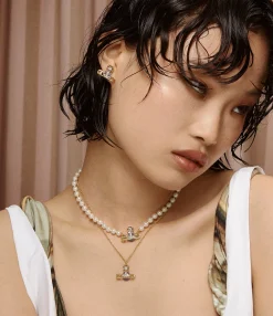 Kitty Pearl Necklace
