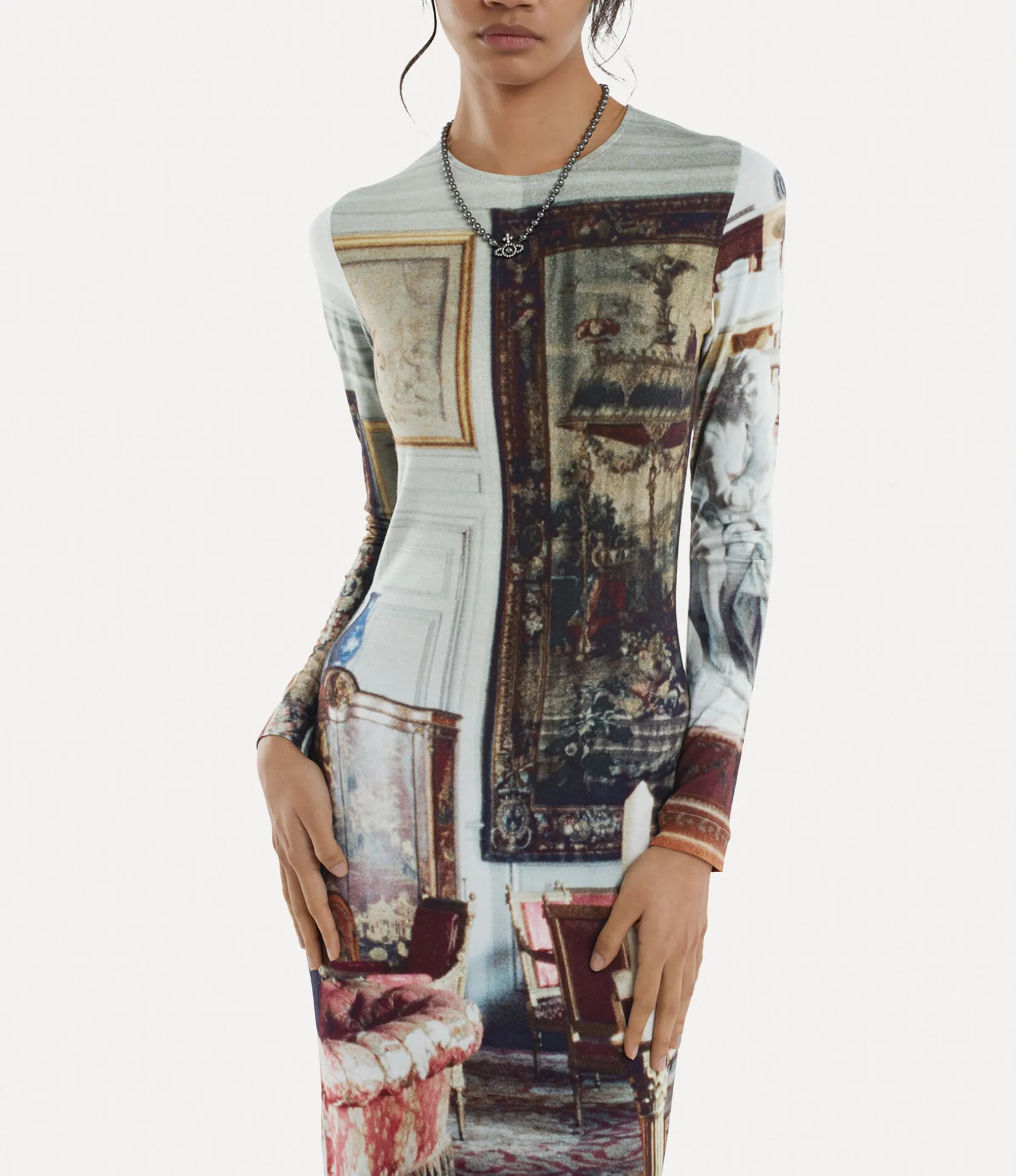 Long Boulle Dress