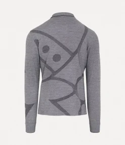 Long Sleeve Polo Top