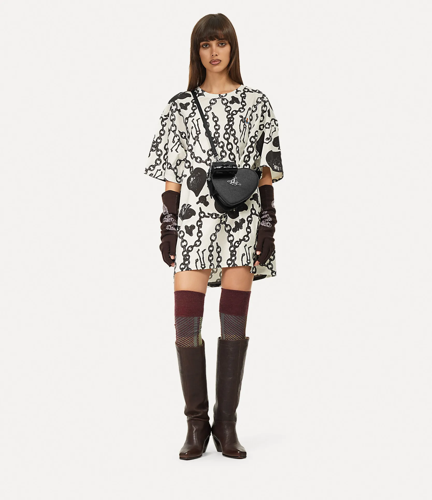 Louise Heart Crossbody Bag