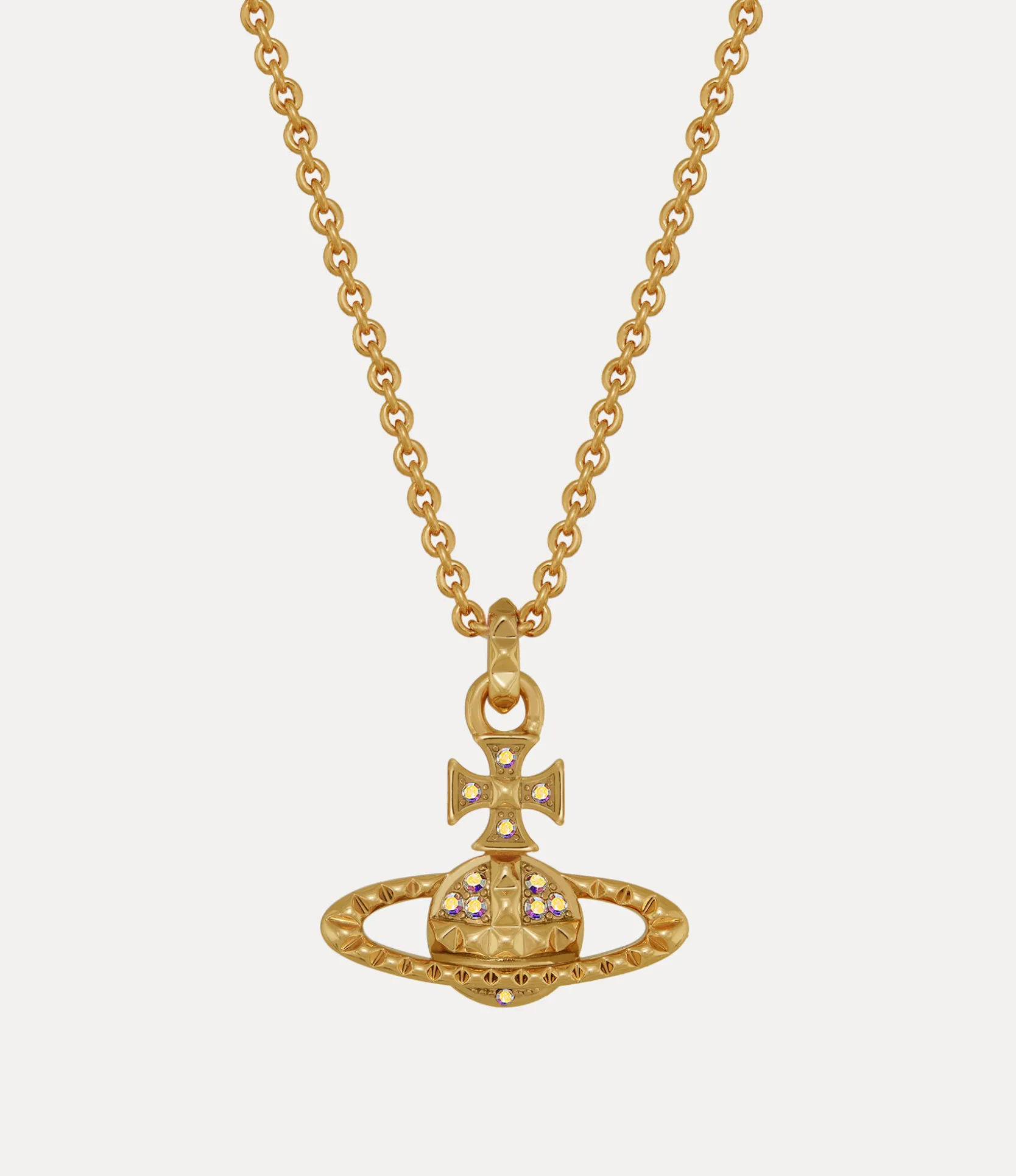 Mayfair Bas Relief Pendant Necklace