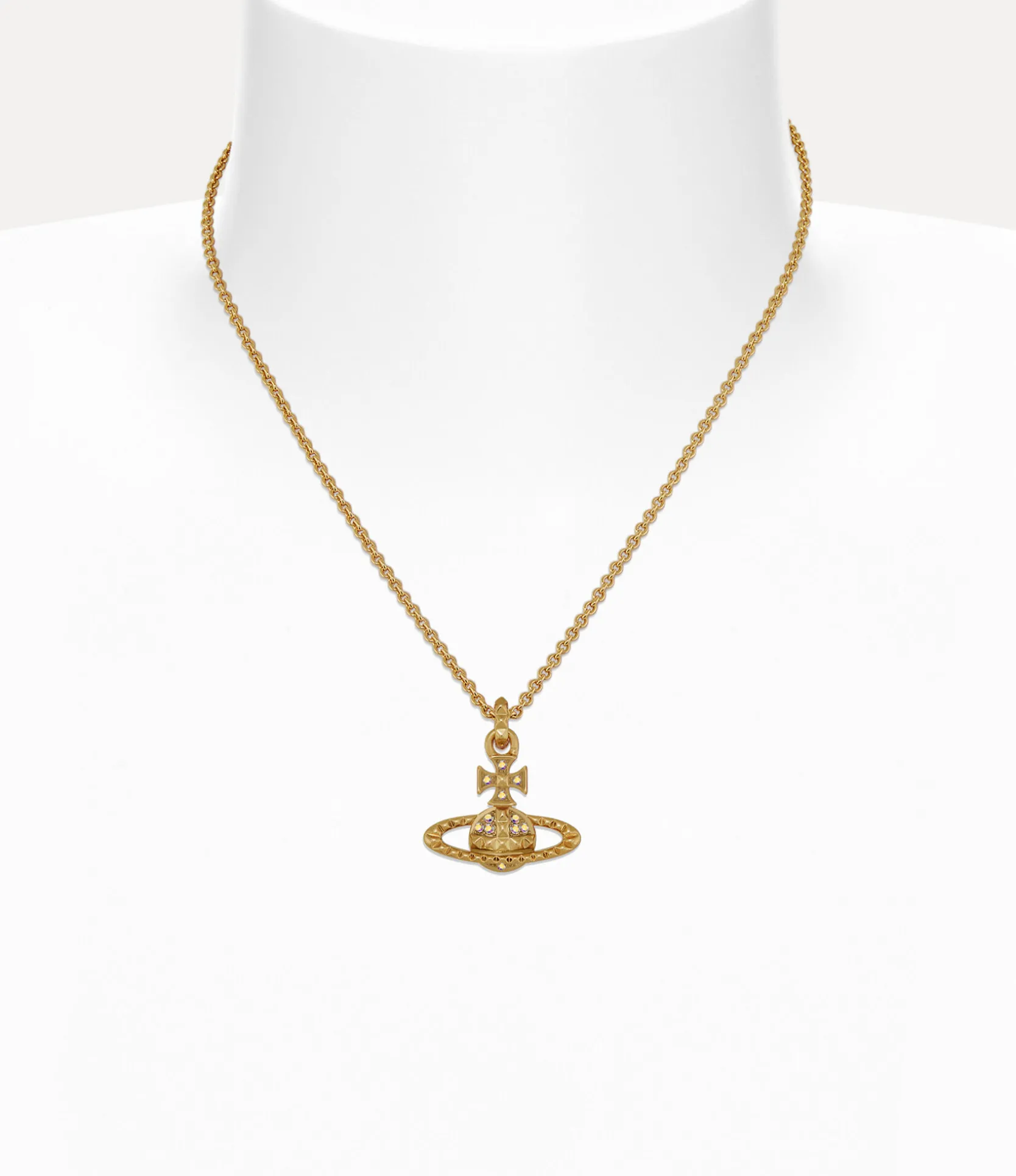 Mayfair Bas Relief Pendant Necklace