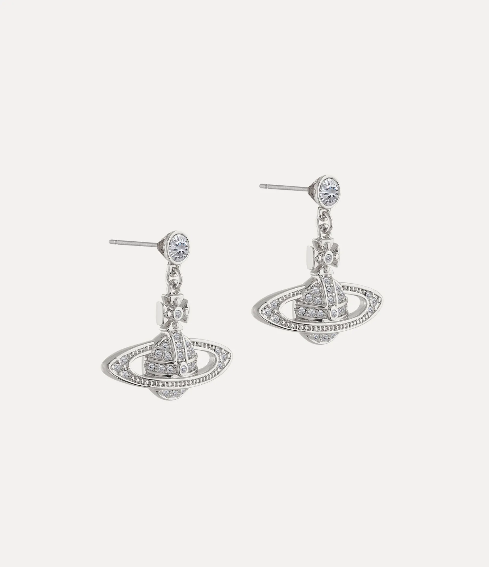 Mini Bas Relief Drop Earrings