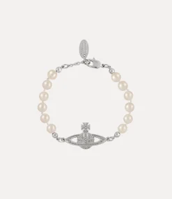 Mini Bas Relief Pearl Bracelet