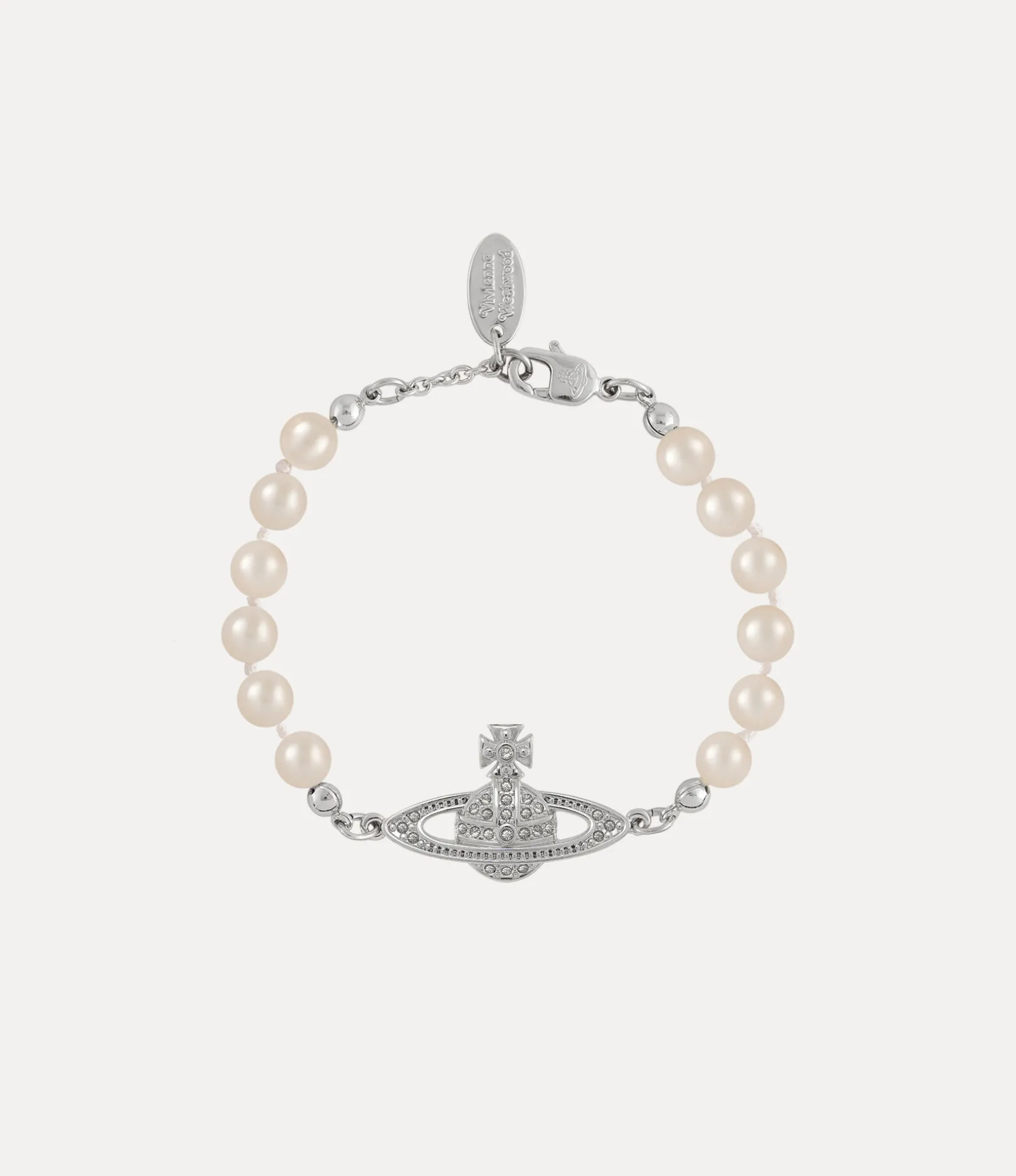 Mini Bas Relief Pearl Bracelet