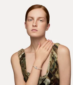 Mini Bas Relief Pearl Bracelet