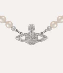 Mini Bas Relief Pearl Choker