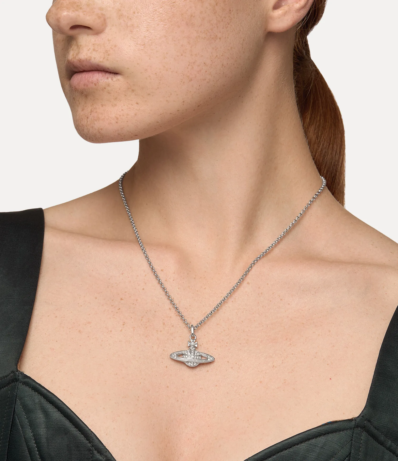 Mini Bas Relief Pendant Necklace