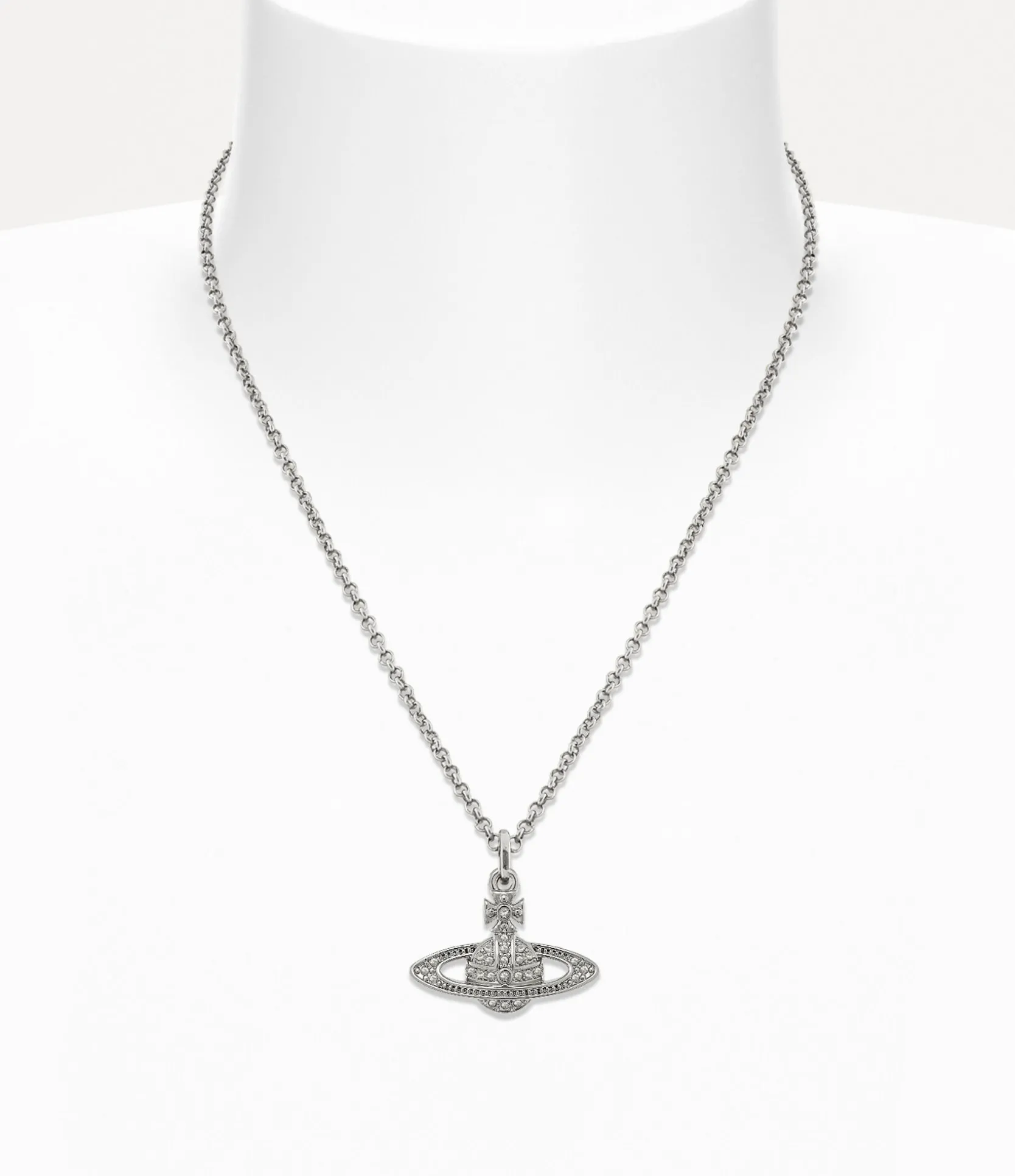 Mini Bas Relief Pendant Necklace