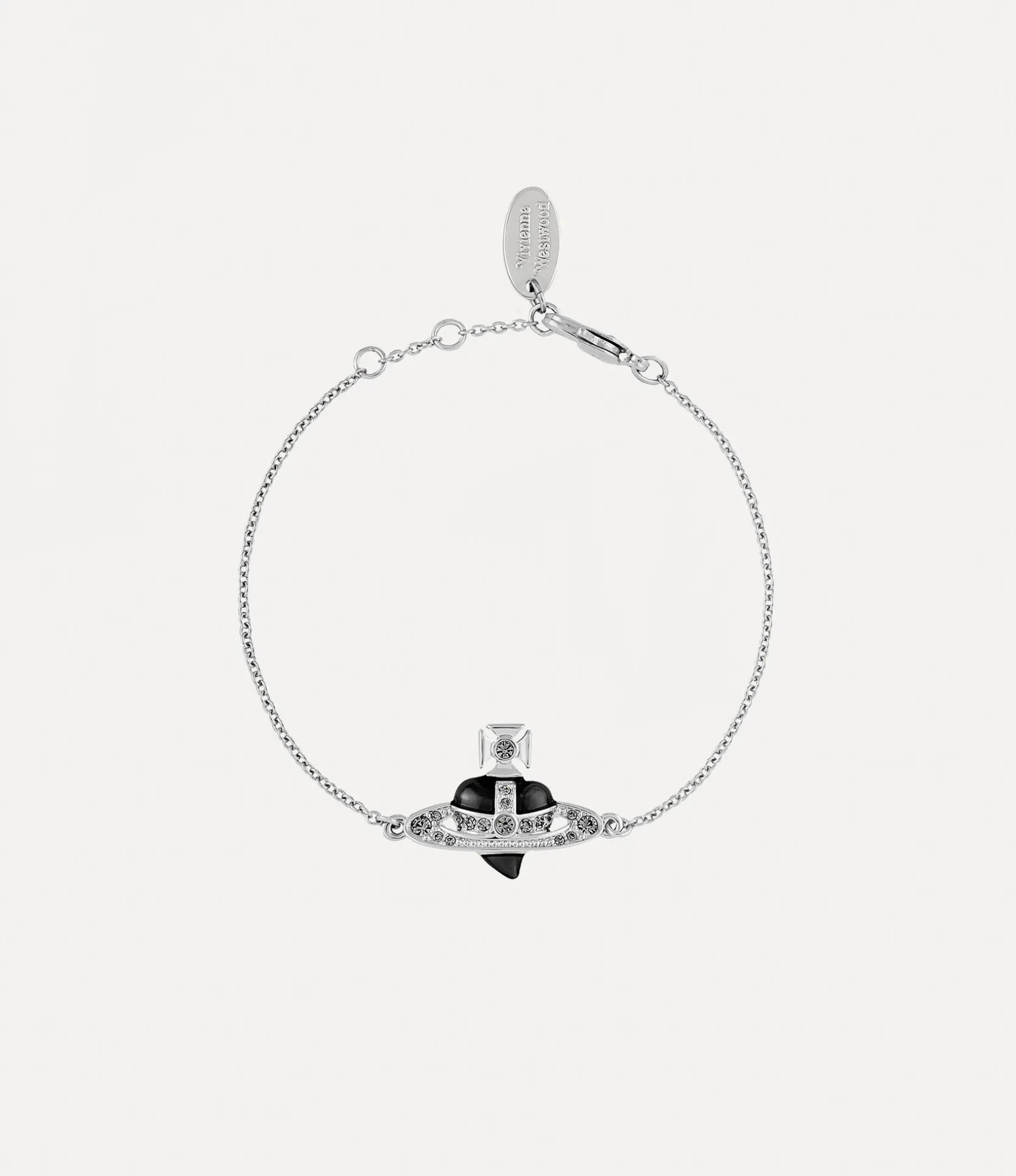 New Diamante Heart Bracelet