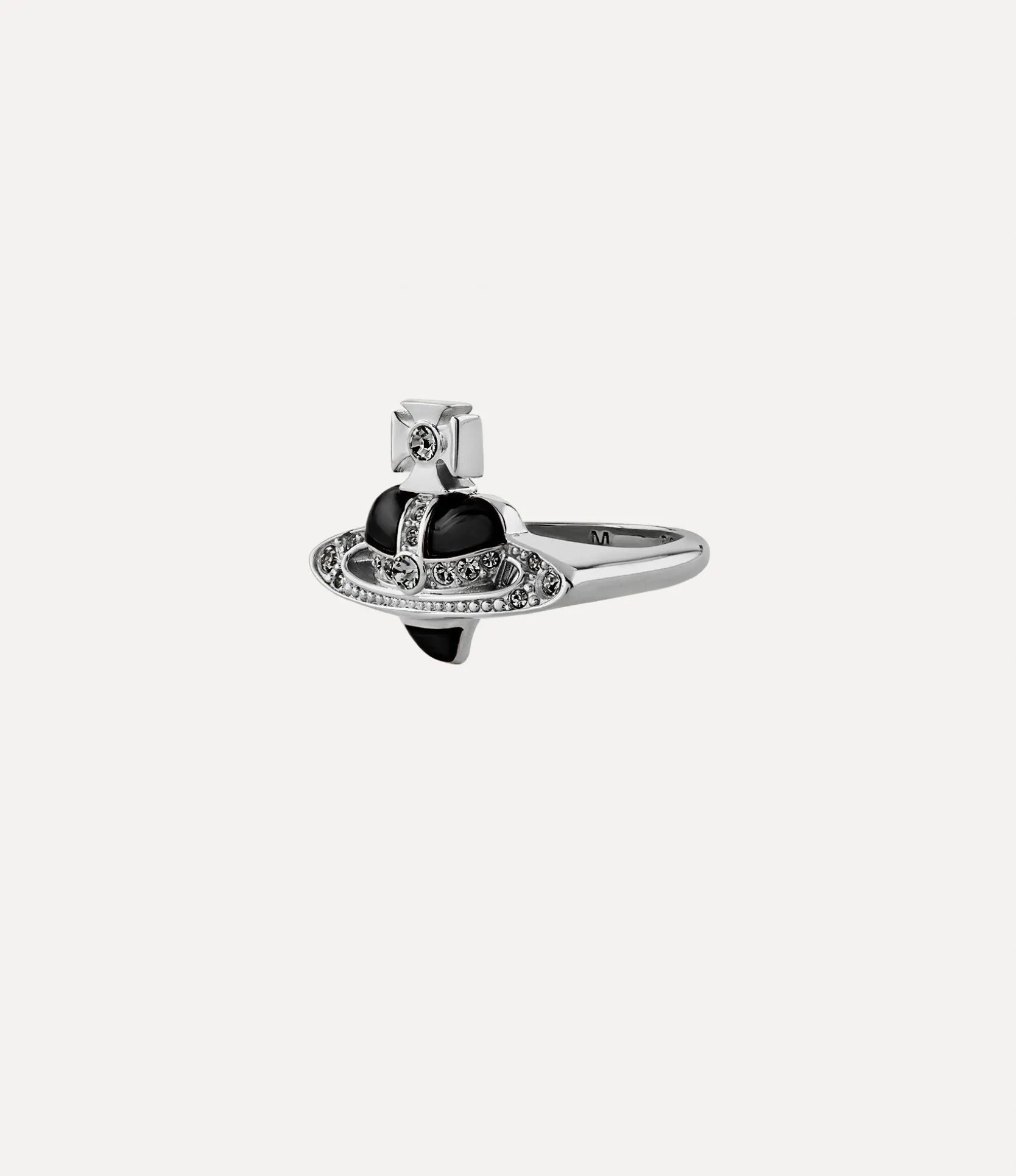 New Diamante Heart Ring