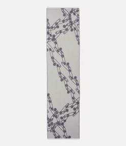 Safety Pin Cross Over Scarf