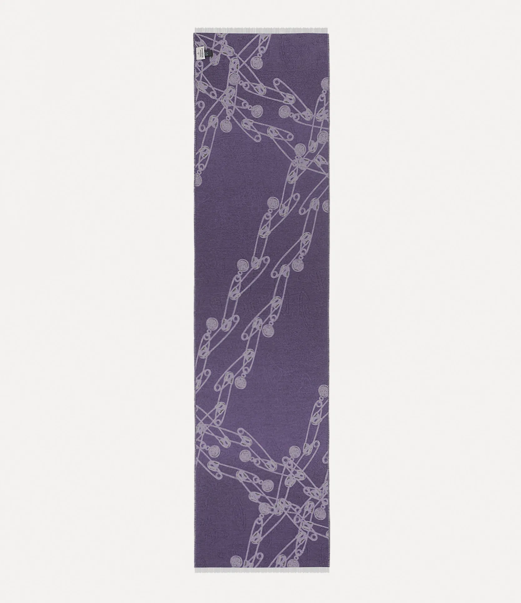 Safety Pin Cross Over Scarf