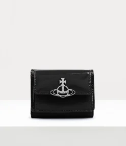 Shiny Patent Small Flap Purse