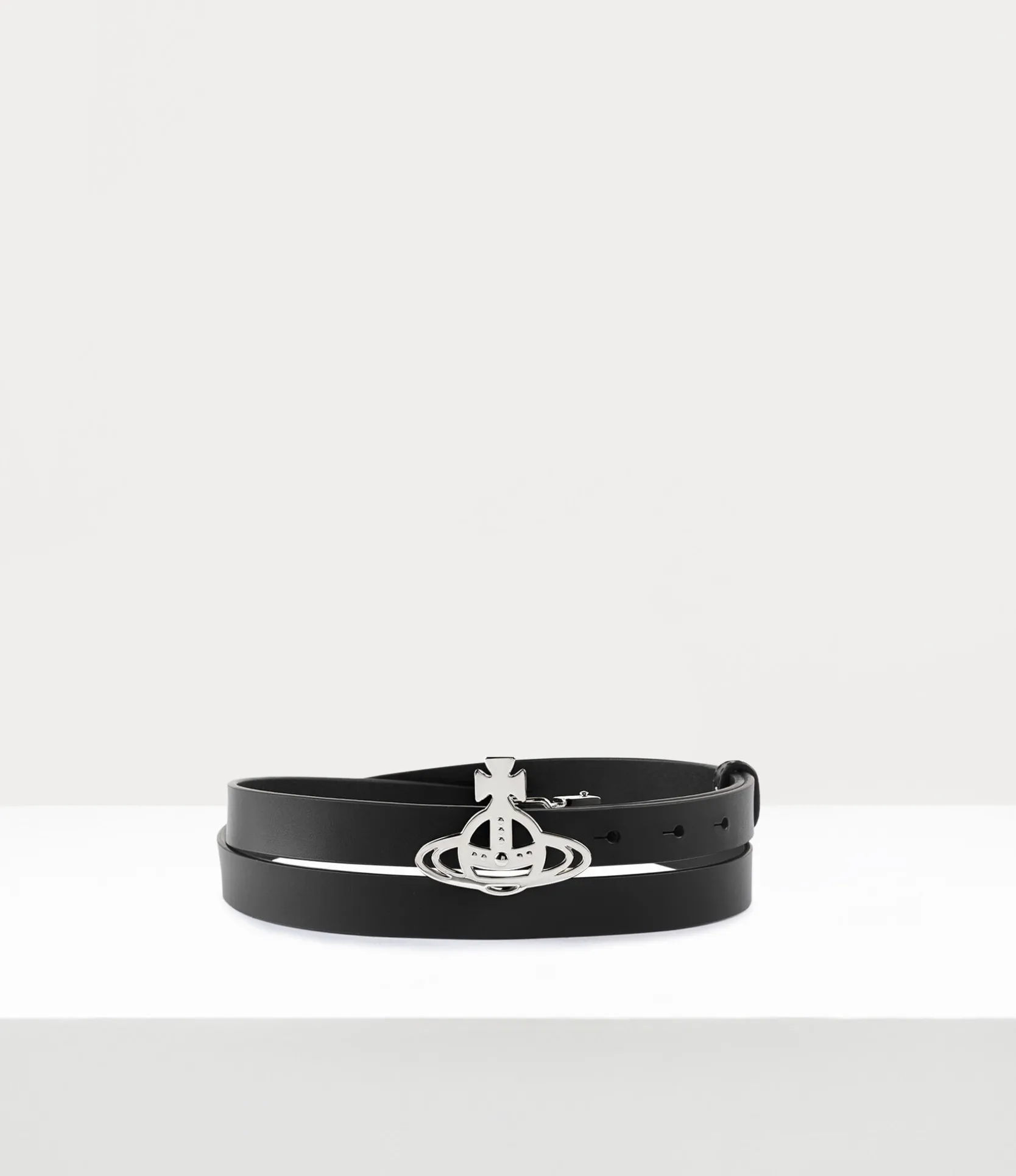 Small Line Orb Buckle Belt