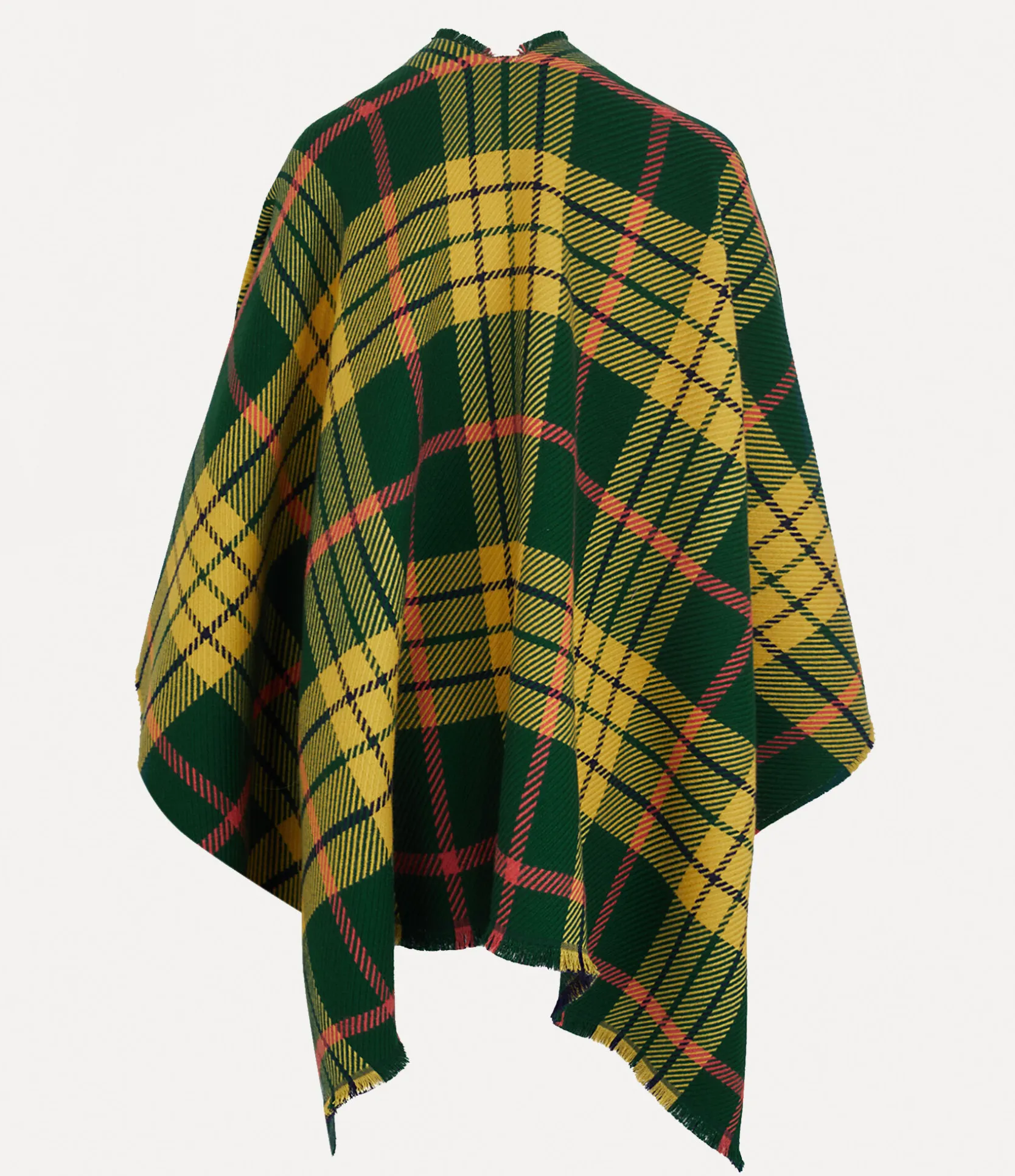 Tartan Poncho