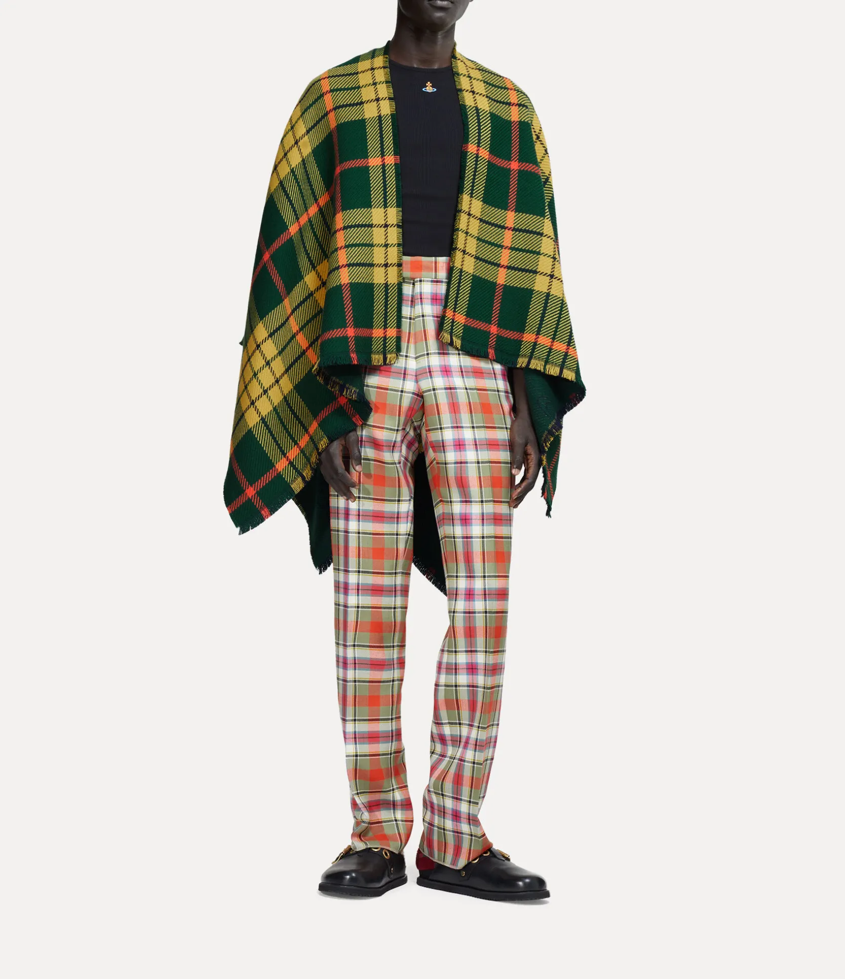 Tartan Poncho